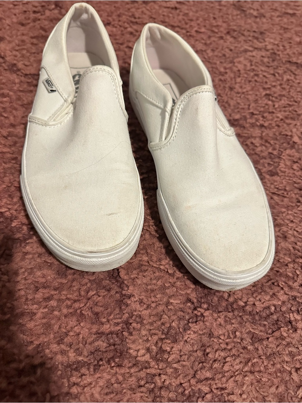 Women’s Slip On White Vans